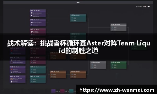 战术解读：挑战者杯循环赛Aster对阵Team Liquid的制胜之道